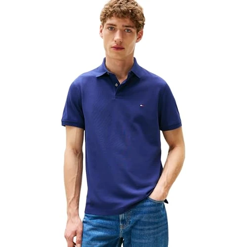 Limited offer: Tommy Hilfiger Men’s Short Sleeve 1985 Regular Fit Polo Shirt from 69.79 EUR to 67.00 EUR (save 4%)