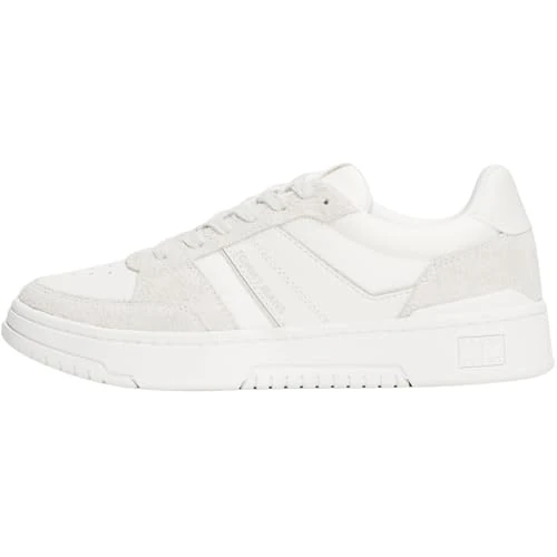 Tommy Jeans Męska TJM Cupsole PODS EM0EM01579 Low Top, szara (Stratus Grey), 10,5 UK, Szary Stratus Szary, 45 EU