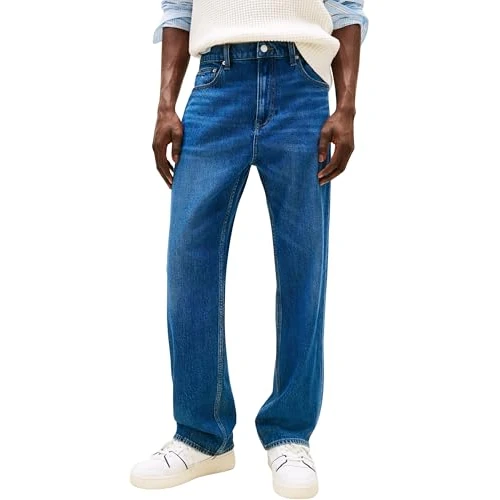 Beperkte aanbieding: Tommy Jeans Heren Straight, Denim (Denim Dark), 30W / 32L van 65.58 EUR naar 65.58 EUR (besparing 0%)