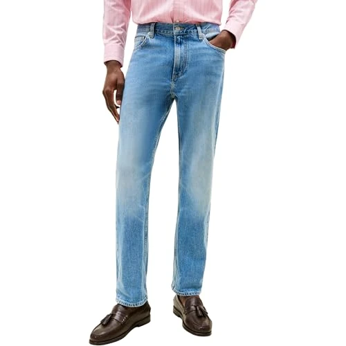 Tijdelijke aanbieding: Tommy Hilfiger Heren Regular Mercer STR Bennet Blauw MW0MW39656 Straight, Denim (Bennet Blauw), 31W/30L, Denim (Bennet Blauw), 31W / 30L van 61.30 € naar 61.30 € (0.00% korting)