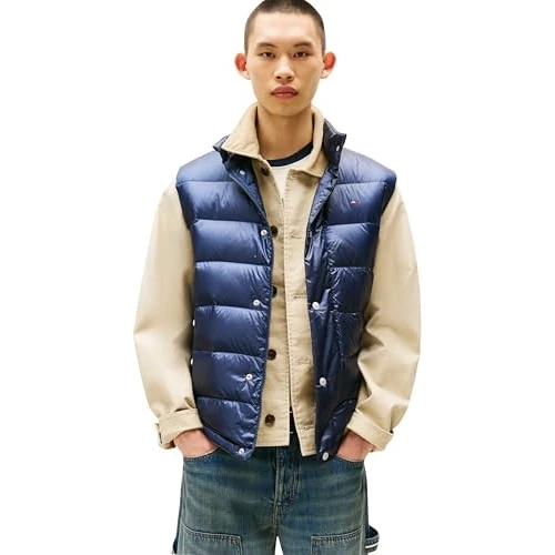 Oferta limitowana: Tommy Jeans Kamizelka męska, Niebieski (Dark Night Navy), S z 374.61 zł na 374.61 zł (oszczędź 0.00%)