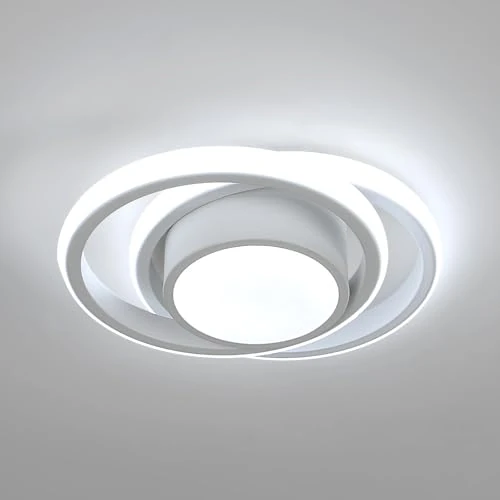 Offre limitee: Comely Plafonnier LED 32W Blanc 6500K, Lampe de Plafond Moderne en Aluminium pour Salon, Chambre, Cuisine, Couloir de 27.99 EUR a 27.99 EUR (economie 0%)