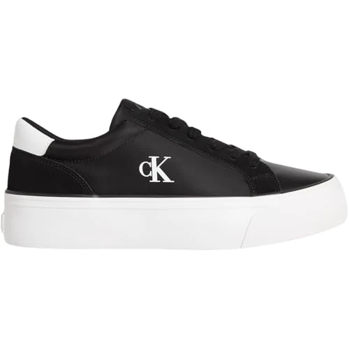 Offre limitée : Calvin Klein Femme Vulc Flatform MG Nylon Mix Yw0yw01896 Bas de 64.87 EUR à 49.95 EUR (remise 22%)