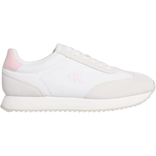 Limited offer: Calvin Klein Women’s Leather Lace-up Runner Trainers from 99.90 EUR to 75.11 EUR (save 25%)