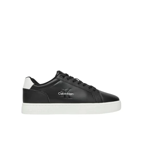 Begrenztes Angebot: Calvin Klein Herren Cupsole Sneaker Classic Mono aus Leder von 99.90 EUR auf 89.90 EUR (Rabatt 10%)
