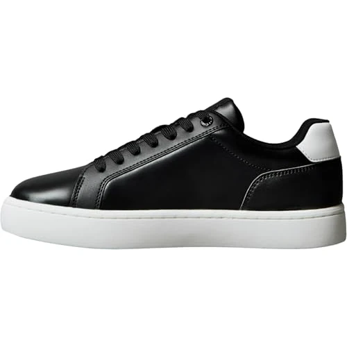 Offerta a tempo: Calvin Klein Donna Sneakers con Suola Preformata Classic Mono con Logo, Nero (Black/Bright White), 39 - 50% da 99.90 € a 50.40 €