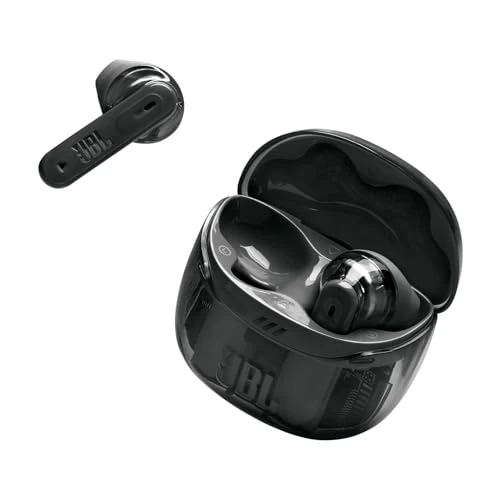 Offerta a tempo: JBL Tune Flex Ghost 2 Auricolari Bluetooth True Wireless con Cancellazione del Rumore, 48 Ore di Autonomia, Resistenti ad Acqua e Polvere IP54, Design Aperto a Stick, Black Ghost - 24% da 99.99 € a 76.47 €