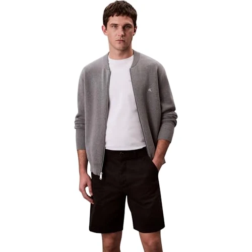 Zeitlich begrenztes Angebot: Calvin Klein Herren Chino Shorts Classic Cotton Knielang, Schwarz (Black), 30W von 79.90 € auf 58.45 € (27% Rabatt)