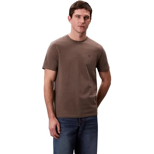 Oferta limitada: Calvin Klein SS Smooth CTTN Solid Crewnk tee Lv040Hm265, Camisetas Hombre, Gris (Morel), L de 34.90 EUR a 34.90 EUR (ahorro 0%)