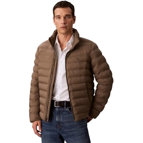 Oferta limitada: Calvin Klein Jeans LS NYLN MD WT HDD F LV04RC511G - Chaquetas para hombre, color gris (morel), talla XL, Gris (Morel), XL de 179.90 € a 94.99 € (ahorro 47%)