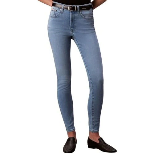 Zeitlich begrenztes Angebot: Calvin Klein Damen Jeans Hose Skinny Light Cape Mid Rise, Blau (Light Cape), 26W/34L von 99.90 € auf 52.72 € (47% Rabatt)
