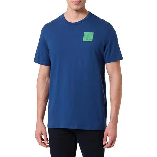 Tijdelijke aanbieding: Calvin Klein Jeans Heren SS GRDNT MNGRM E LG LV04RC859G grafische T-shirts, blauw (Blue Jean), XXL, Blauw (Blue Jean), XXL van 22.54 EUR naar 22.54 EUR (korting 0%)