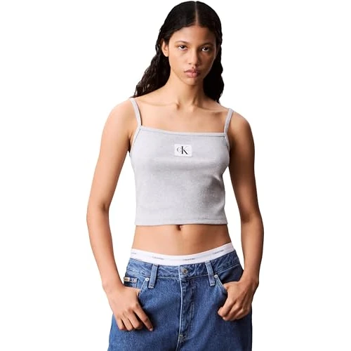 Oferta limitowana: Calvin Klein Jeans Bezrękawnik damski, Szary (Bc06 szary wrzos), XXS z 112.90 zł na 112.90 zł (oszczędź 0.00%)
