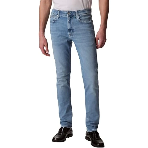Zeitlich begrenztes Angebot: Calvin Klein Herren Jeans Hose Arrow Stone Skinny Fit, Blau (Arrow Stone), 34W/32L von 62.77 € auf 62.77 € (0.00% Rabatt)