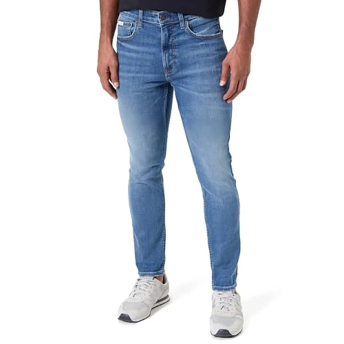 Offerta a tempo: Calvin Klein Jeans Jeans Uomo, Blu (Canyon Blue), W33 / L30 - 31% da 119.90 € a 83.00 €
