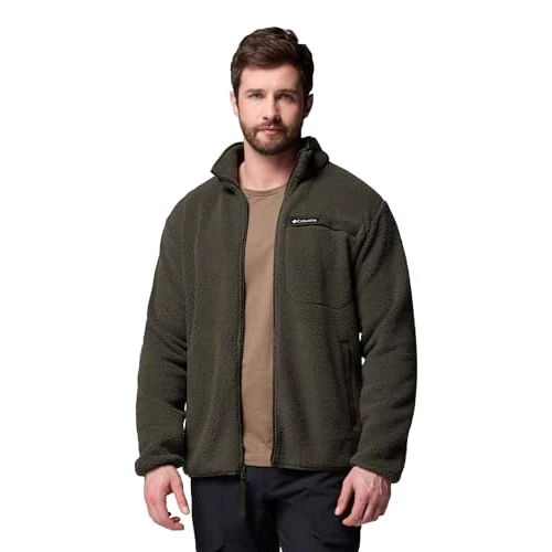 Zeitlich begrenztes Angebot: Columbia Herren Rugged Ridge Hochflor Full Zip Full Zip Fleecejacke Greenscape, XL von 85.00 € auf 76.97 € (9% Rabatt)