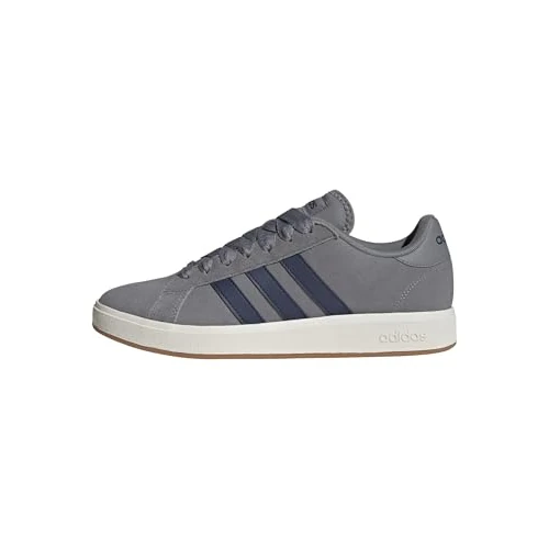 adidas Mezczyzni GRAND COURT BASE 00s SHOES, grey three/dark blue/off white, 49 1/3 EU