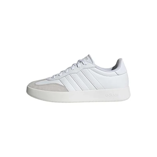Adidas Homme BARREDA Shoes, FTWR White/FTWR White/Grey One, 37 1/3 EU