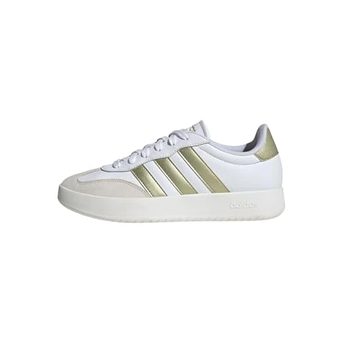 Offerta a tempo: Adidas Donna BARREDA Shoes, Ftwr White/Gold Met./Alumina, 42 EU - 46% da 65.00 € a 34.93 €