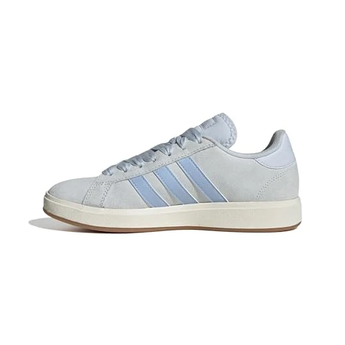 Adidas Femme Grand Court Base 00s Shoes, Halo Blue/Glow Blue/Chalk White, 36 EU