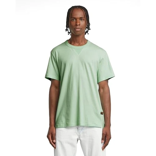 Offerta a tempo: G-STAR Uomo Nifous T-Shirt, Verde Scuro (Birds Egg Green D24449) — 28% da 35,00 € a 25,11 €