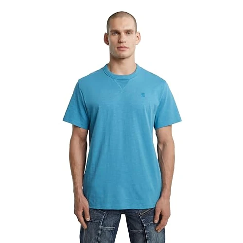Offerta a tempo: G-STAR Uomo Nifous T-Shirt, Blu (Niagara D24449-B255-G988), XS - 50% da 39.95 € a 19.97 €