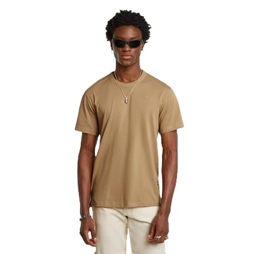 Offerta a tempo: G-STAR Uomo Nifous T-Shirt, Beige (Safari D24449-336-B444), L - 0.00% da 14.63 € a 14.63 €