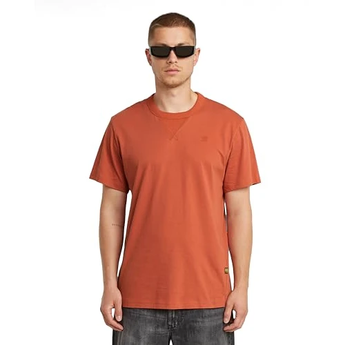 Offre limitée : G-STAR Homme T-Shirt Nifous, Rouge (Etruscan Red D24449-336-4396), XXL de 45.00 € à 13.37 € (70.29% de remise)
