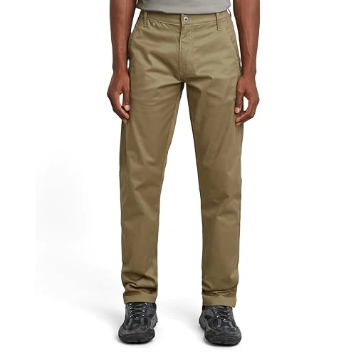 Offerta a tempo: G-Star Pantaloni da Uomo Morry Tapered Chino, Verde (Ensis Green D26400-c105-6057), 26W x 32L - 0.00% da 19.47 € a 19.47 €