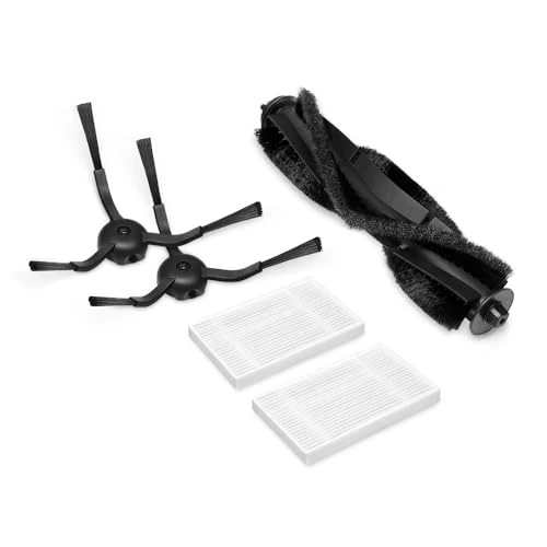 Offerta a tempo: Tapo RVA105 Robot Kit di Sostituzione Aspirapolvere, Spazzola Principale ×1, Spazzola Laterale ×2, Filtro HEPA Lavabile ×2, RV30 Max, RV30 Max Plus, RV20 Max, RV20 Max Plus - 25% da 19.99 € a 14.99 €