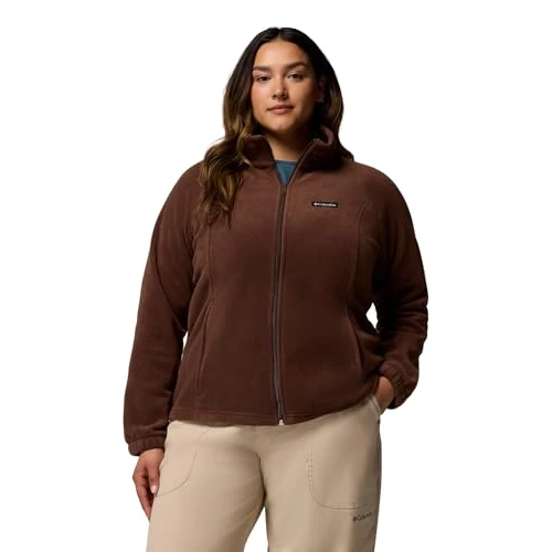 Limited-time offer: Columbia Women's Benton Springs Full Zip, Full Zip Fleece Jacket, Tobacco, M from 48.35 GBP to 48.35 GBP (save 0%)