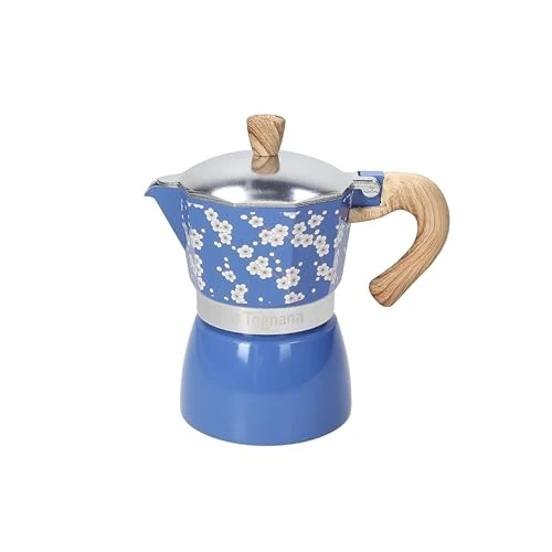Tognana Japan Collection Coffee Pot 6 Cups Aluminium Blue
