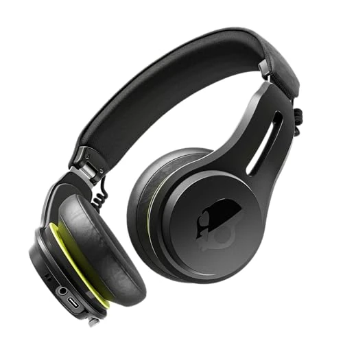 Offre limitée : Skullcandy Icon ANC Casque Supra-Auriculaire Bluetooth sans Fil, Suppression Active du Bruit, 60 Heures d’Autonomie, Résistance à l’Eau et la Sueur, Pliable, Résistant, Voyage - Noir de 76.67 € à 49.99 € (35% de remise)