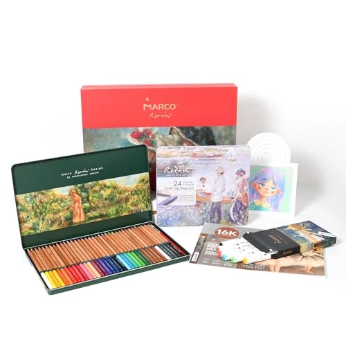 Oferta limitada: Set de lápices de colores Marco para adultos - Ideales lápices de colores de alta calidad y regalo para estudiantes de arte y profesionales - TM310067L Set de lápices de colores (67 piezas) de 39.99 € a 39.99 € (ahorro 0.00%)