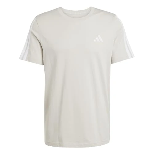 Limited-time offer: adidas Men's Men 3-Stripes T-Shirt, Wonder Alumina, XS from 23.00 GBP to 23.00 GBP (save 0%)