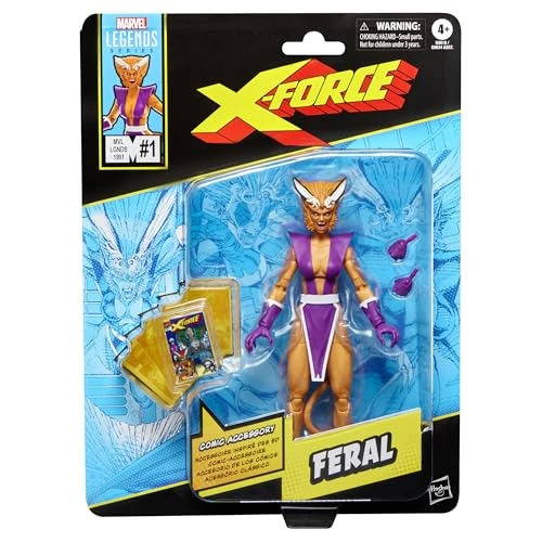 Offerta a tempo: Hasbro Marvel Legends Series, Feral, action figure - 39% da 29.99 € a 18.25 €