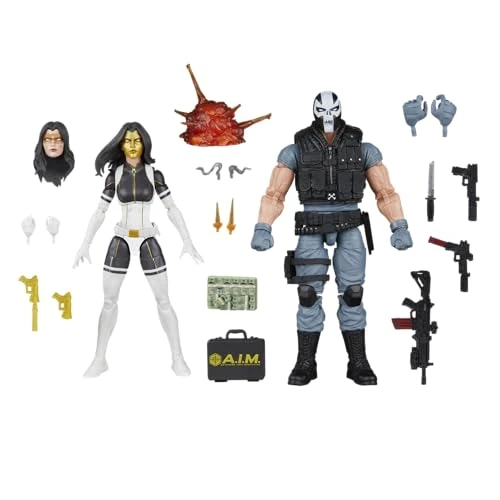 Hasbro Marvel Legends Series, Madame Masque e Crossbones, action figure