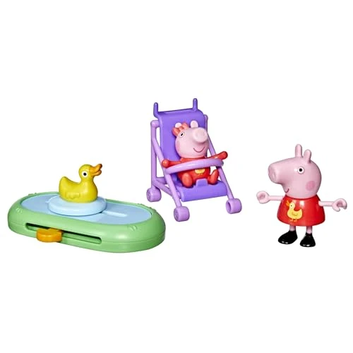 Limited-time offer: Peppa Pig Peppa and Evie's Park Fun Playset with 2 Figures and 2 Accessories, Preschool Toys for 3 Year Old Girls and Boys and Up from $11.58 to $11.58 (save 0.00%)