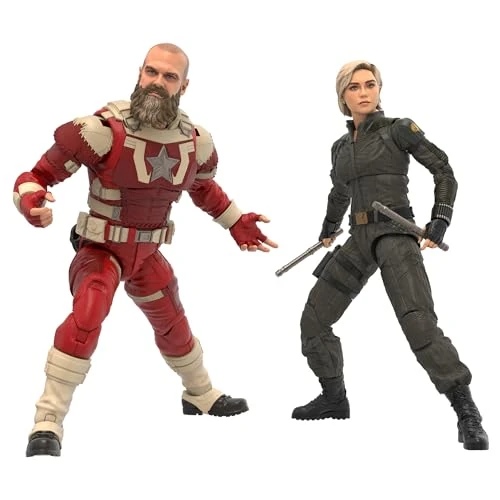 Marvel Legends Series Yelena Belova en Red Guardian, actiefiguren