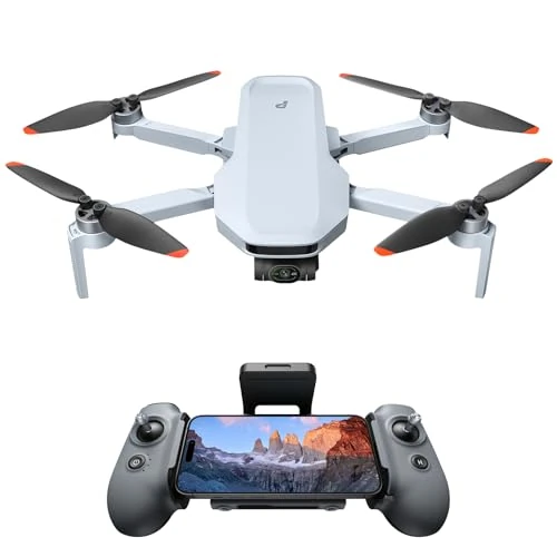 Offerta a tempo: Potensic ATOM 2 Drone Fotocamera 4K con Video HDR, Foto 8K, ＜249g, Gimbal a 3 Assi, 10KM Trasmissione, AI Segui, Ripresa Verticale, AI Scatto Notturno, QuickShots, Kit Standard (32 Minuti di Volo) - 22% da 339.99 € a 263.99 €