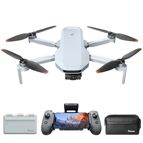 Offerta a tempo: Potensic ATOM 2 Drone con Telecamera, Foto 8K, Video 4K HDR con Gimbal a 3 Assi, ＜249 g, 10KM Trasmissione, AI Segui/AI Scatto Notturno/Riprese Verticali/QuickShots, Fly More Combo (96 Minuti di Volo) - 22% da 459.99 € a 359.99 €