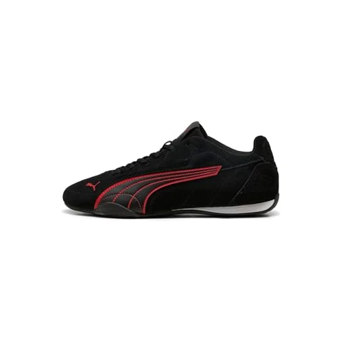 PUMA Sneakersy unisex Catch SD, czarne, czerwone, 40 EU, Puma Czarny PUMA czerwony, 40.5 EU