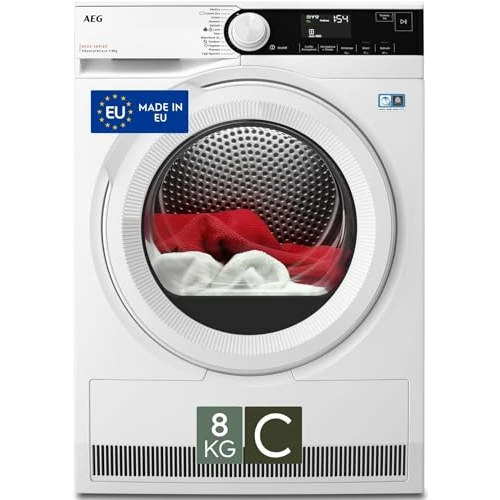 Offerta a tempo: AEG TR8D83GW Asciugatrice Pompa di Calore 8 kg Serie 8000 - 10% da 629.00 € a 569.00 €