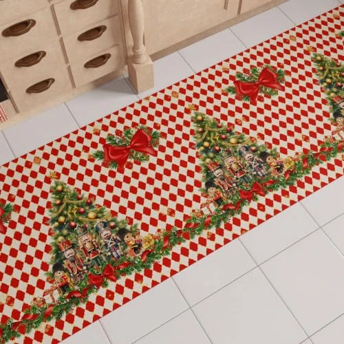 Oferta limitada: PETTI ARTIGIANI ITALIANI - Alfombra de Cocina Navideña, Pasillo para Cocina de Navidad, Antideslizante y Lavable para Cocina, Alfombra Navideña 52x280 cm Cascanueces Rojo, Made in Italy de 39.90 € a 39.90 € (ahorro 0.00%)