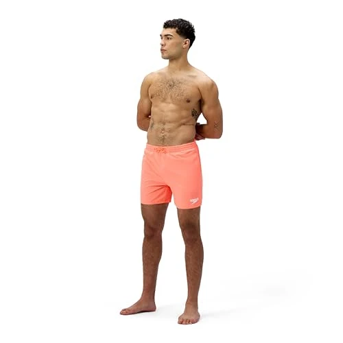 Offerta a tempo: Speedo Men's 16" Watershort Swiming Trunks| Quick Dry | Comfortable Fit | Clasic Style | Drawstring Waist, Sumer Orange, XS - 0.00% da 14.99 € a 14.99 €