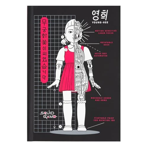 Offre limitée : Grupo Erik - Carnet de Notes Squid Game | Carnet Quadrillé Format A5 | Notebook Quadrillé, Notebook, Journal Intime, Fournitures Scolaires de 14.97 EUR à 11.23 EUR (remise 24%)