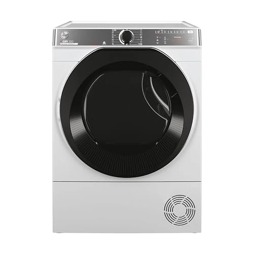 Offerta a tempo: Hoover H-DRY 550 Asciugatrice Slim 7 Kg, Wi-Fi + Bluetooth, 15+1 Programmi, Sensore Umidità, EasyCase, AxLxP 85 x 59,6 x 47,7 cm, NR4 H7A2TCBEX-S - 30% da 647.20 € a 449.99 €