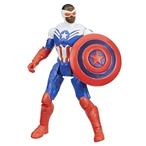 Offre limitee: Marvel Avengers Epic World of Action, VenomVersus Figurine Anti-Venom Captain America, Jouet pour Enfants, Jouet de Noël, Rouge, Bleu et Blanc, Dès 4 Ans de 9.99 EUR a 7.58 EUR (economie 24%)