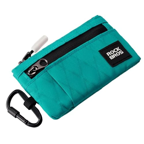 Tijdelijke aanbieding: ROCKBROS Kleine Portemonnee Kaarthouder, Multifunctionele Portemonnee Slanke Portemonnee voor Vrouwen Mannen Partitie Opslag Credit Cards Cash Sleutelhouder van 16.44 EUR naar 16.44 EUR (korting 0%)