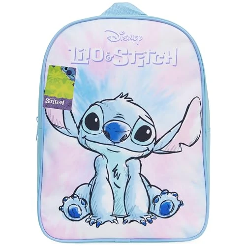 Offerta a tempo: Get Trend Disney Stitch Zaino Bambini 3+ Anni Zainetto Bambino Zaini da Viaggio Sport Zainetti Asilo Bimba Cinghie Regolabili Regalo Bambini (Blu Stitch) - 23% da 18.89 € a 14.49 €